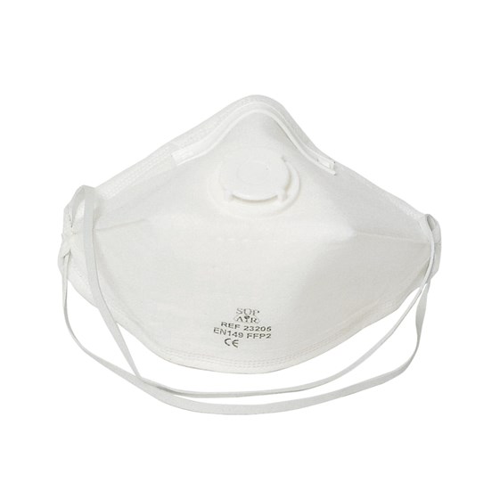 Sklopivi respirator FFP2 sa ventilom
