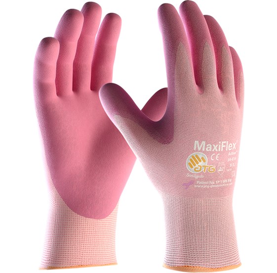 ATG MaxiFlex Active radne rukavice roze

