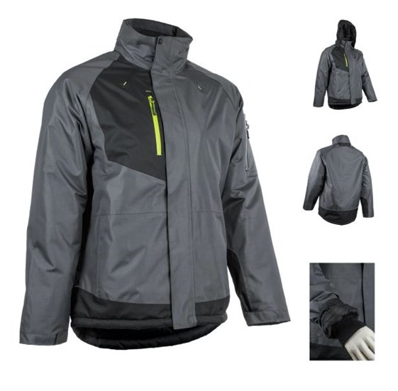 Ripstop parka YUZU siva
