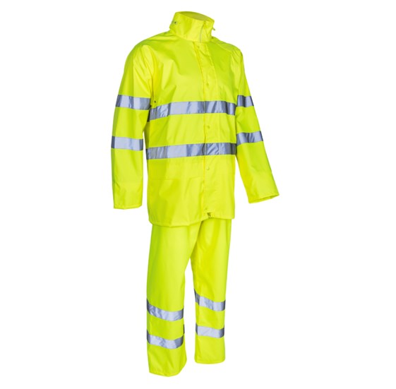 Signalizirajuće hi-viz kišno odelo KAWA žuto
