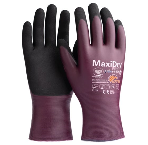 ATG MaxiDry Elite zaštitne rukavice, vozački stil
