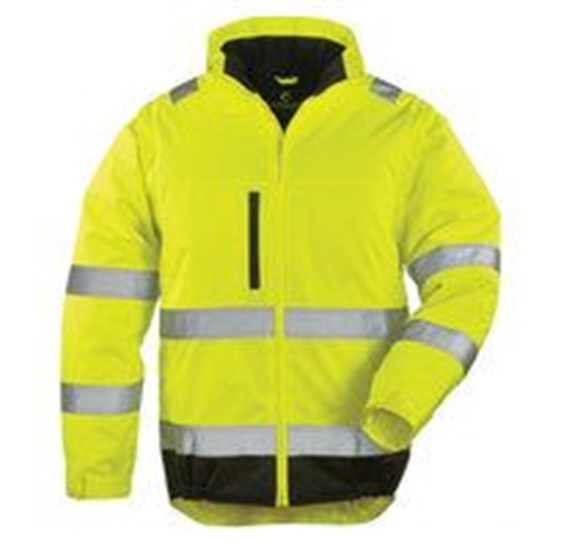 Signalna zaštitna Hi-Vis jakna HI-WAY žuta
