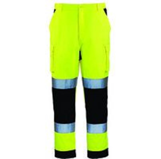Signalne zaštitne Hi-Vis pantalone PATROL žuto-plave
