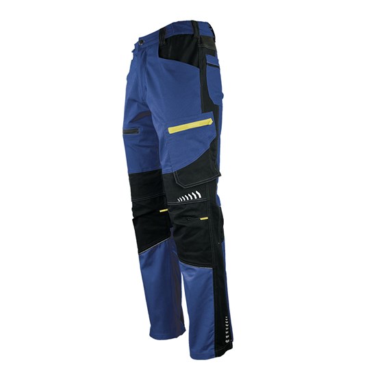 Radne pantalone CANVEX 4-WAY FLEX plave

