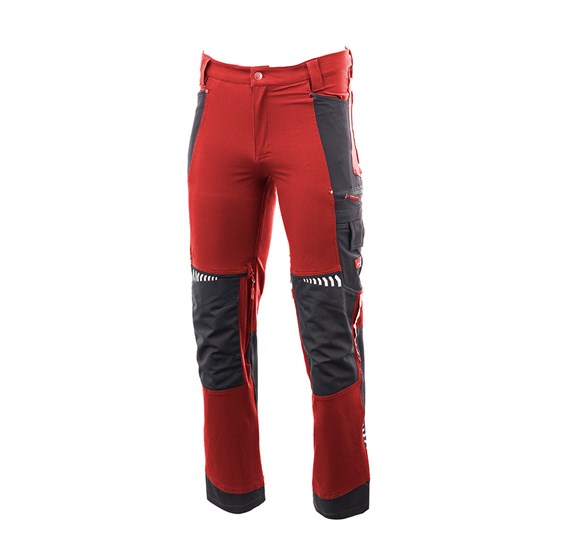 Radne pantalone ULTIMATE FLEX crvene
