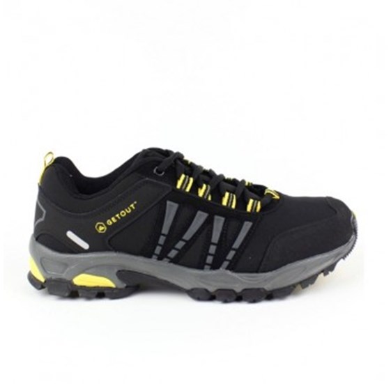 Niske softshell cipele PHYLON crne
