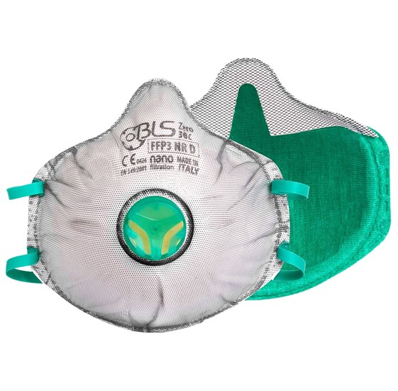 Respirator FFP3 ZERO sa ventilom i aktivnim ugljem
