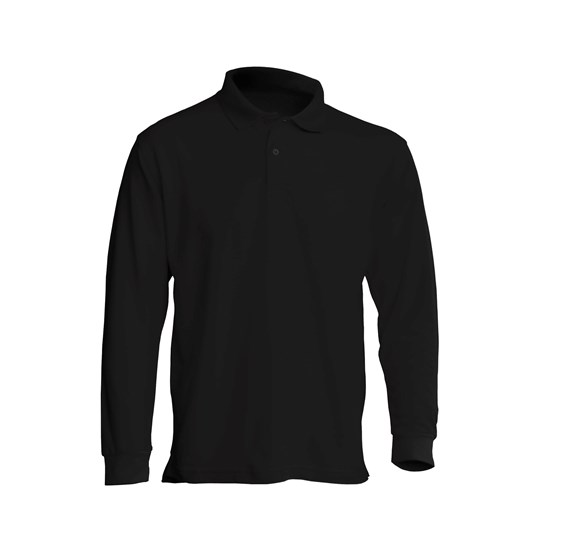 Muška polo majica dugih rukava crna

