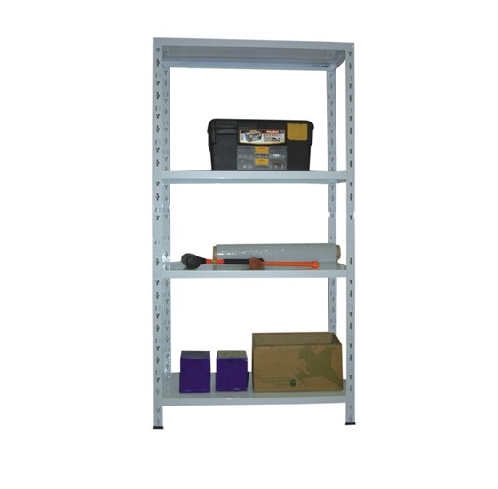 Metalna skladišna polica 150x75x30 cm nosivosti 50 kg
