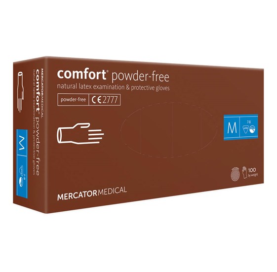 Jednokratne lateks rukavice bez pudera COMFORT
