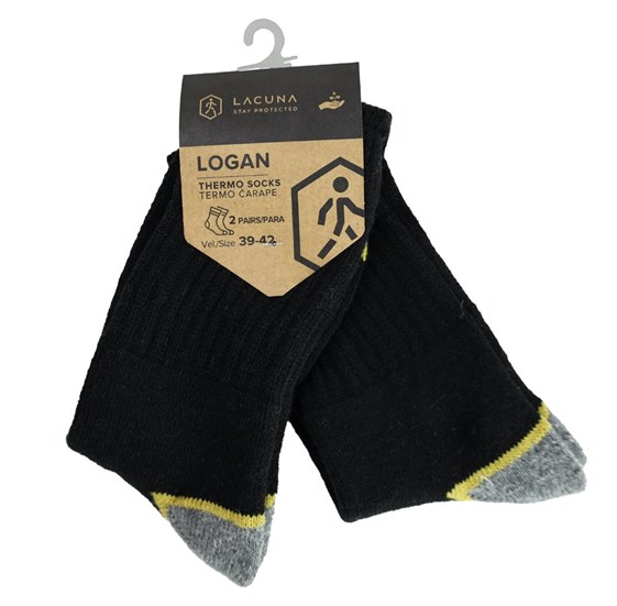 Čarape LOGAN crne

